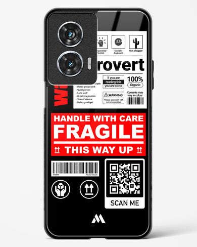 Fragile Glass Case Phone Cover (Motorola)