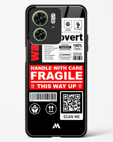 Fragile Glass Case Phone Cover (Motorola)