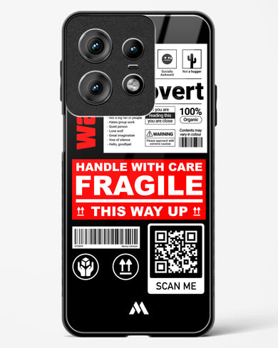 Fragile Glass Case Phone Cover (Motorola)