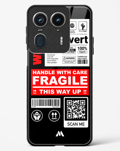 Fragile Glass Case Phone Cover (Motorola)
