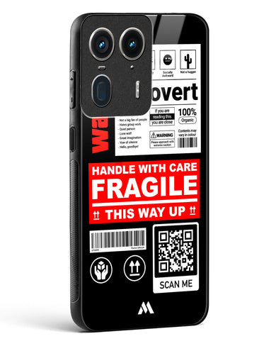 Fragile Glass Case Phone Cover (Motorola)