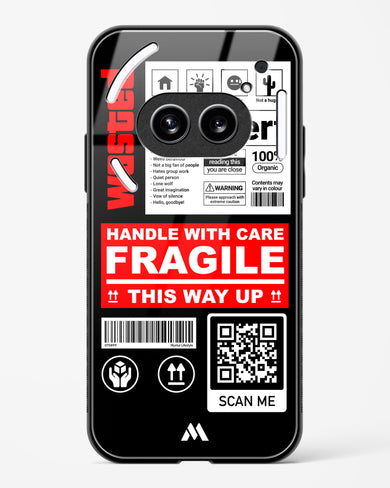 Fragile Glass Case Phone Cover (Nothing)