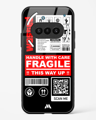 Fragile Glass Case Phone Cover (Nothing)
