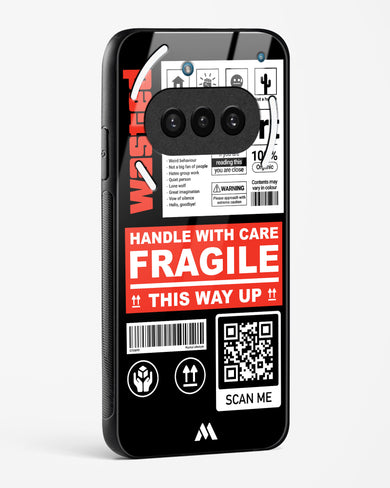 Fragile Glass Case Phone Cover (Nothing)