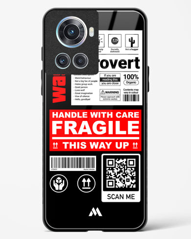 Fragile Glass Case Phone Cover (OnePlus)