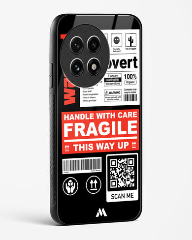 Fragile Glass Case Phone Cover (OnePlus)