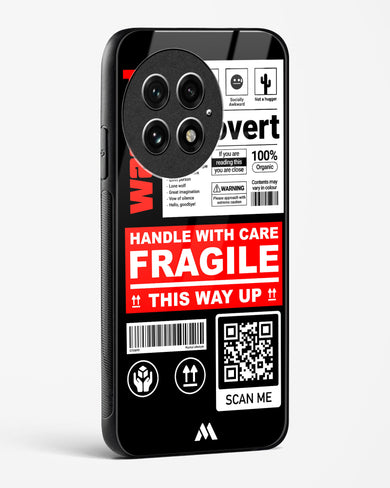 Fragile Glass Case Phone Cover (OnePlus)