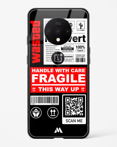 Fragile Glass Case Phone Cover (OnePlus)