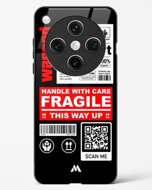 Fragile Glass Case Phone Cover (Oppo)