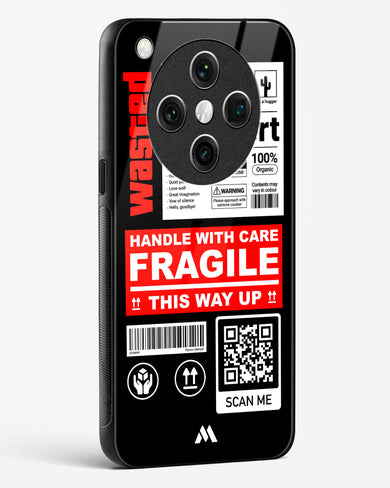 Fragile Glass Case Phone Cover (Oppo)