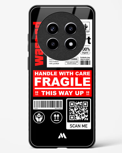 Fragile Glass Case Phone Cover (Realme)