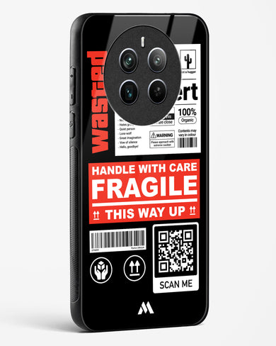 Fragile Glass Case Phone Cover (Realme)