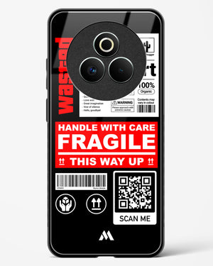 Fragile Glass Case Phone Cover (Realme)