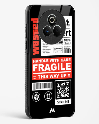 Fragile Glass Case Phone Cover (Realme)