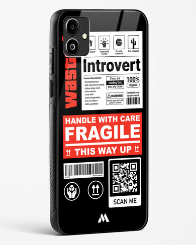 Fragile Glass Case Phone Cover (Samsung)