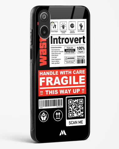 Fragile Glass Case Phone Cover (Samsung)