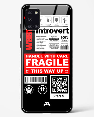 Fragile Glass Case Phone Cover (Samsung)