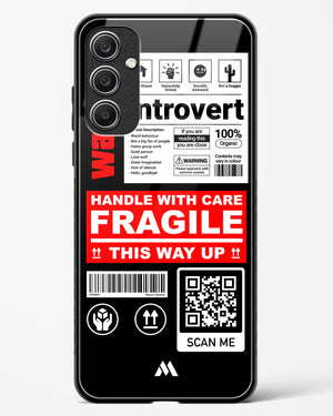 Fragile Glass Case Phone Cover (Samsung)