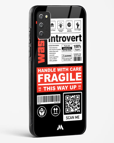 Fragile Glass Case Phone Cover (Samsung)