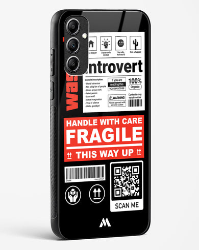 Fragile Glass Case Phone Cover (Samsung)