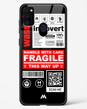 Fragile Glass Case Phone Cover (Samsung)