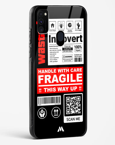 Fragile Glass Case Phone Cover (Samsung)