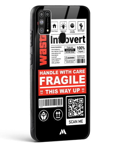 Fragile Glass Case Phone Cover (Samsung)