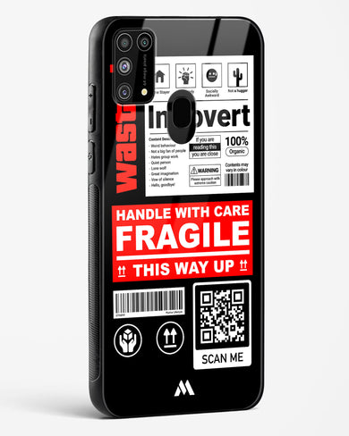 Fragile Glass Case Phone Cover (Samsung)