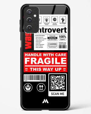 Fragile Glass Case Phone Cover (Samsung)