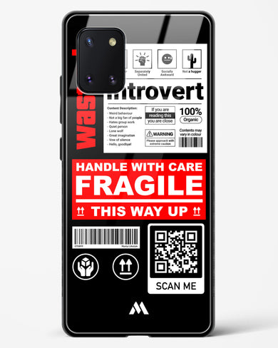Fragile Glass Case Phone Cover (Samsung)