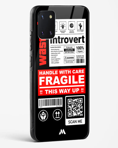 Fragile Glass Case Phone Cover (Samsung)