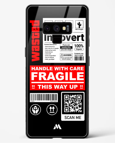 Fragile Glass Case Phone Cover (Samsung)