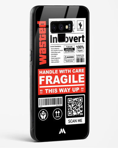 Fragile Glass Case Phone Cover (Samsung)