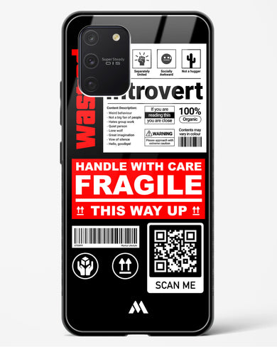 Fragile Glass Case Phone Cover (Samsung)