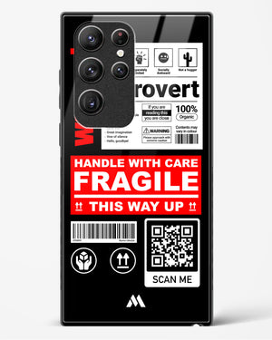 Fragile Glass Case Phone Cover (Samsung)