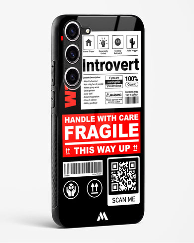 Fragile Glass Case Phone Cover (Samsung)