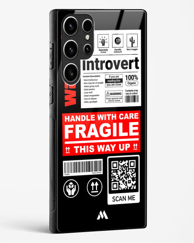 Fragile Glass Case Phone Cover (Samsung)