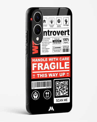 Fragile Glass Case Phone Cover (Samsung)