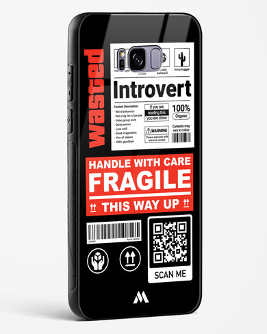 Fragile Glass Case Phone Cover (Samsung)