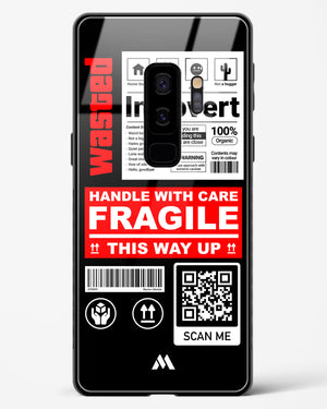 Fragile Glass Case Phone Cover (Samsung)