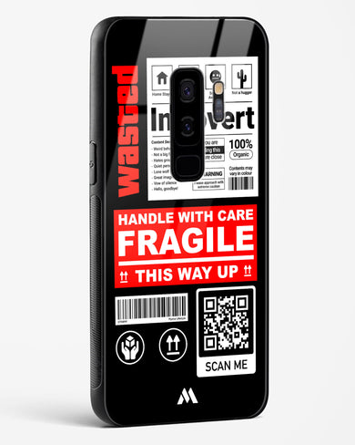 Fragile Glass Case Phone Cover (Samsung)