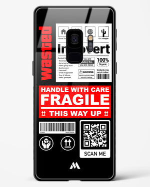 Fragile Glass Case Phone Cover (Samsung)