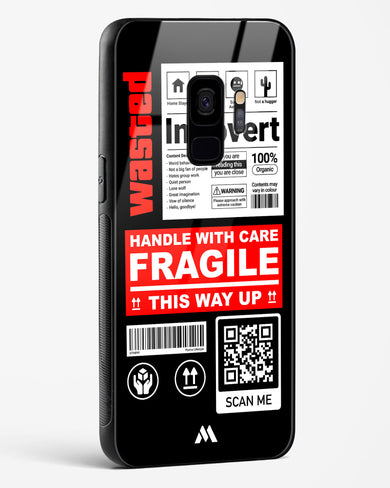 Fragile Glass Case Phone Cover (Samsung)