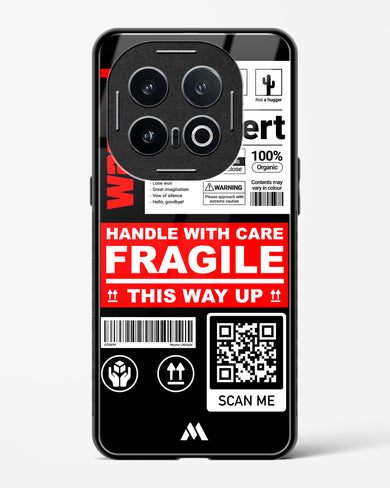 Fragile Glass Case Phone Cover (Vivo)