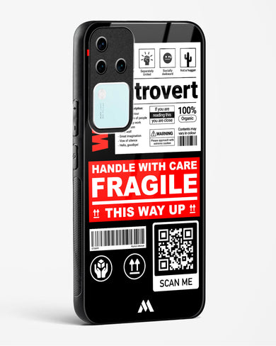 Fragile Glass Case Phone Cover (Vivo)