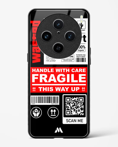 Fragile Glass Case Phone Cover (Vivo)