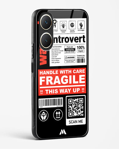 Fragile Glass Case Phone Cover (Vivo)