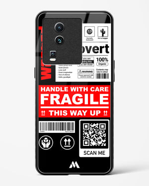 Fragile Glass Case Phone Cover (Vivo)