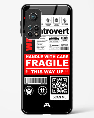 Fragile Glass Case Phone Cover (Xiaomi)