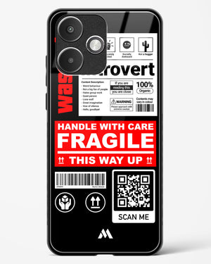 Fragile Glass Case Phone Cover (Xiaomi)
